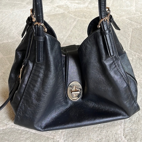 Coach Madison Leather Carlyle Shoulder Bag - Picture 3 of 16